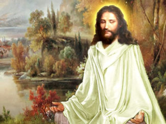 Maestro Jesús meditando