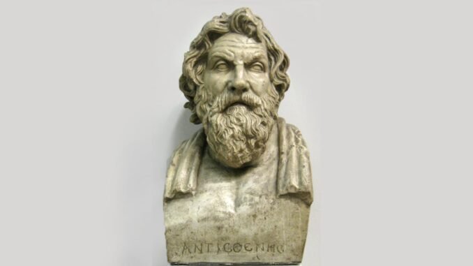 Entrevista al espíritu de quien fue el filósofo Antístenes, contemporáneo de Sócrates